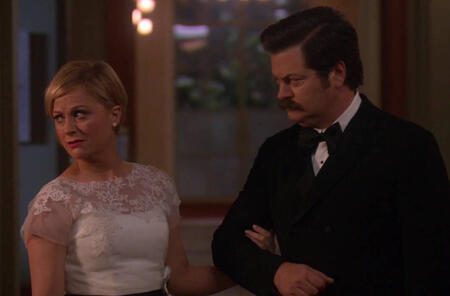 Ron and Leslie